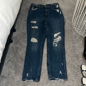 Abercrombie High Rise Mom Jeans